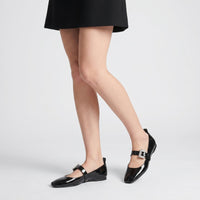 CHAUSSURES SOUPLES VERNIS À VINGT BOUCLES SR
