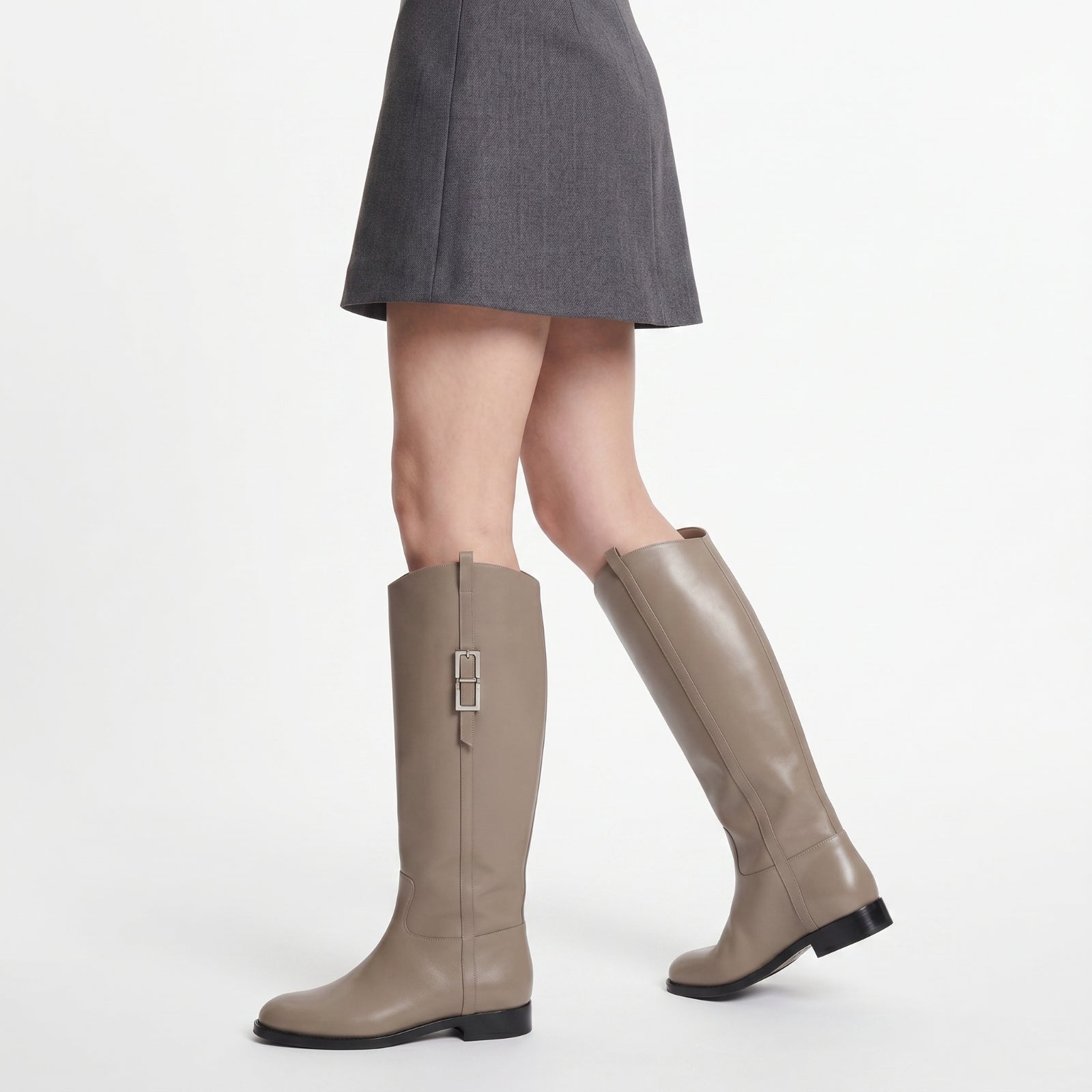 Sr Nora leather boots - Nero