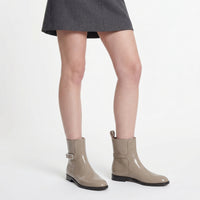 Sr Nora leather ankle boots - Taupe