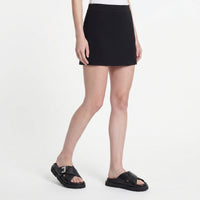 Sr Twenty Buckle flat sandals in leather - Nero