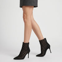 Bottines Sr Mermaid 90 en daim - Nero