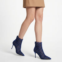 Bottines Sr Mermaid 90 en daim - Dusk
