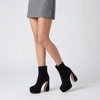Bottines Sr Si Rossi 85 en cuir - Nero