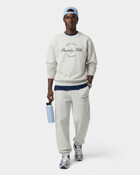 Pantalon de survêtement Beverly Script - Gris chiné