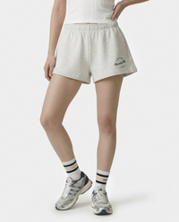 Short disco Beverly Script - Gris chiné/Bleu marine