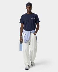 T-shirt Vendome LA - Bleu marine/Blanc
