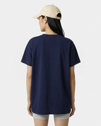 T-shirt Essential Varsity Crest - Bleu marine/Blanc