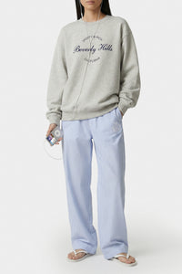 Pantalon de pyjama NY Crest - Rayures Bleues