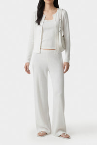 Pantalon de survêtement à logo - Blanc