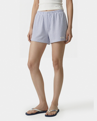 Short « House » avec logo Signature - Rayures pervenche