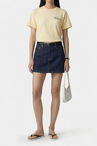 T-shirt oversize Avenue - Amande & Bleu Marine