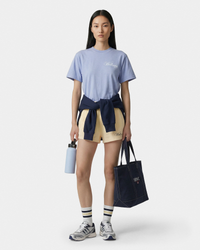 T-shirt Avenue - Periwinkle/Blanc