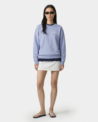 Pull à col rond Avenue - Periwinkle