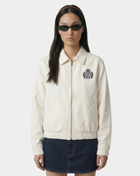 Veste « Prep » NY Crest - Écru/Bleu marine