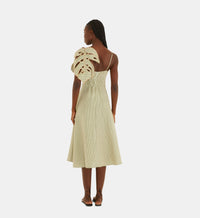 DIFFUSELY_Green Robe midi - Green
