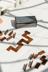 FORTUNY DOMINO SET-GREY