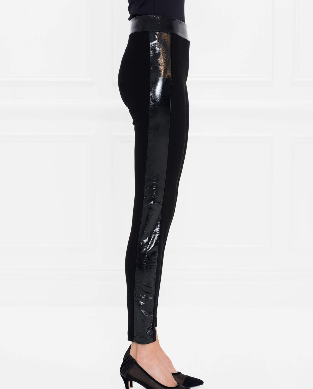 Legging bi-matière Suzon - Noir