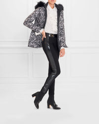 Legging bi-matière Suzon - Noir