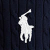 Pull Julianna en coton torsadé - Hunter Navy