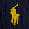 Pull Kimberly en coton torsadé - Hunter Navy