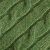 Pull Julianna en cachemire torsadé - Smoke Green Heather