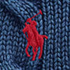 Cardigan torsadé à manches courtes coton - Midnight Royal