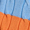 Pull torsadé rayé à manches courtes - Multicolore Stripe