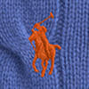 Pull torsadé en laine et cachemire - Lapis Blue