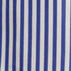 Chemise Capri rayée en coton - Blanc & Bleu Classique