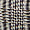 Veste Madelena prince-de-galles en laine - Black & Antique Cream
