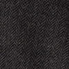 Jupe Erica à chevrons en tweed - Charcoal Melange
