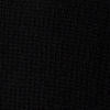 Pull brodé à écusson en cachemire - Black
