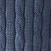 Pull cardigan torsadé en soie - Cornflower