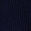 Pull col roulé roulé sans manches en jersey de soie - Lux Navy