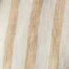 Chemise Capri Relaxed Fit en lin rayé - Cream & Tan