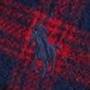 Wool tartan scarf - Red & Multicolour