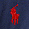 Polo cintré à manches longues piqué - Spring Navy Heather