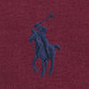Polo coupe ajustée en piqué - Vintage Port Heather