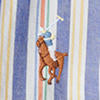 Chemise Oxford cintrée à rayures - Blue, White & Multicolore