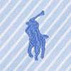 Chemise Oxford en coton piqué rayé - Harbour Island Blue & White