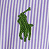 1pcs / NEW // 4655K LAVENDER/WHITE SPORT SHIRT LONG SLEEVE SLBDPPCS