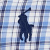Chemise Slim Fit en popeline stretch - Blue & Multicolore