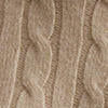 Pull iconique en cachemire torsadé - Natural Cream Heather