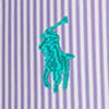 Chemise rayée Slim Fit popeline stretch - Lavender & White