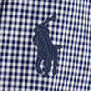 Chemise Custom Fit vichy popeline  - Navy & White