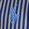 Chemise tissée ajustée à rayures - New Iris Blue & White