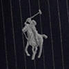 Pantalon performance en sergé stretch - Navy Pinstripe