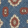Cravate élégante délavée en lin - Blue