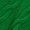 Pull en cachemire torsadé - Vert