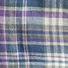 Tartan linen twill shirt - Multicolour